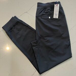 Rhoback Delta Performance Jogger Men’s Large The Hurdles Charcoal Grey New